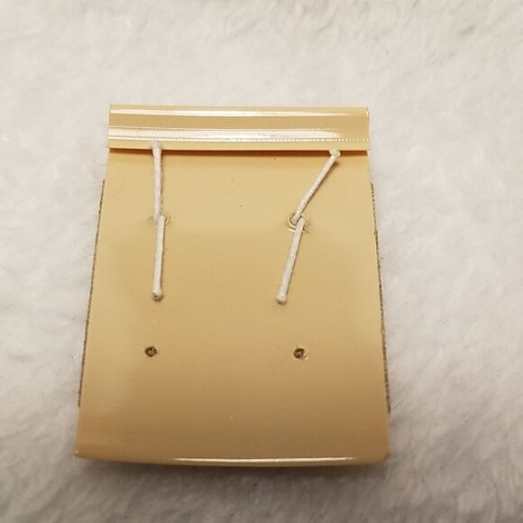 NWT Vintage 14k Gold Plated Earrings - Picture 2 of 2